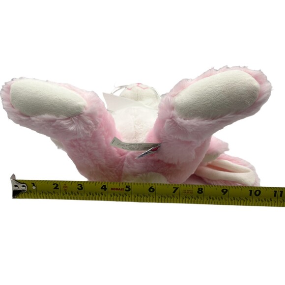Get Your Hands on a GANZ Tipper Pink White Bunny Rabbit Plush Stuffed Animal NWT - Picture 11 of 13